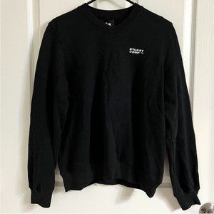 Stussy Black V Neck Sweater